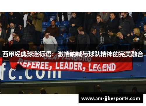 西甲经典球迷标语：激情呐喊与球队精神的完美融合